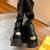 Jimmy Choo Patent Leather Black Tall boot EU size 37.5 (US 7) 3 thumbnail