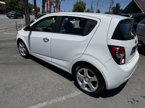 2015 CHEVROLET SONIC LTZ. CLEAN TITLE, PASS SMOG, LOW MILES! LOADED! - $6,999 (san mateo)63624193017347124