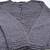 Sigrid Olsen Sport Open Weave Knit Cardigan Sweater Gray grey Women’s 13 thumbnail