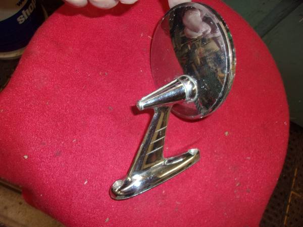 Vintage Chrome Rear View mirrors / Cadillac ? Ford 1