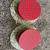 Two Mary Engelbreit Hat Boxes Decor Vintage  STORAGE Peppermint 1 thumbnail