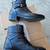TORY BURCH WOMENS BLACK LEATHER ANKLE BOOTS SIZE 8 1/2 2 thumbnail