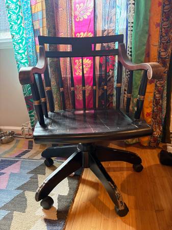 Authentic Harvard Swivel Chair 1