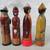 Asian  Hand Crafted Wooden Vintage 4 Figures Chess Pieces? 7" Tall 9 thumbnail