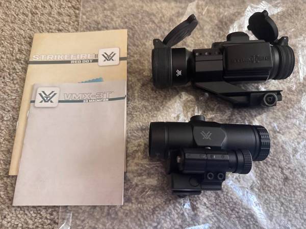 Vortex Strike Fire II & VMX-3T Scope 1