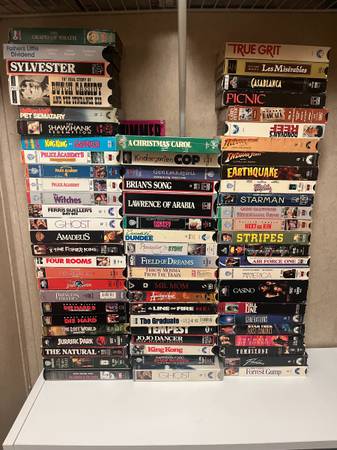 VHS Tapes 70 Total 1