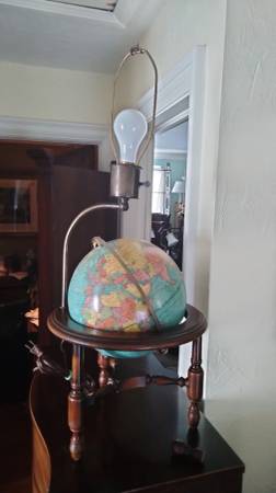 World Globe Lamp 1