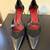 Cole Haan Black Leather & Suede Kitten Heels - Women's Size 8 2 thumbnail