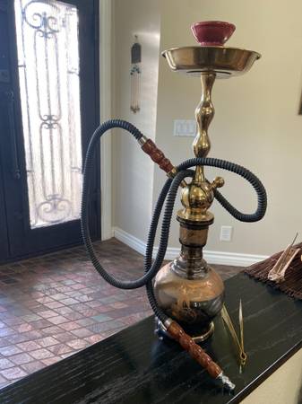Tunisian Hookah – Barely Used – Stunning Statement Piece 1