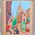 Kermorver Gouache Painting Set of 4 - Paris Scenes - Original Artist S 11 thumbnail