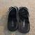 Pair of Women's Soda Black Sandals Size 8 6 thumbnail