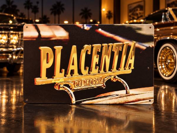 Placentia Metal Sign 1