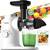 Aeitto Masticating Cold Press Juicer with Soft & Hard Modes, White 1 thumbnail