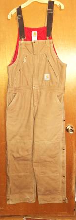 CARHARTT 14808 MEN’S HEAVYWEIGHT BIB OVERALLS 1