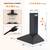 FIREGAS BLACK RANGE HOOD 30 INCH 450 CFM WALL MOUNT DUCT/DUCTLESS GEST 3 thumbnail