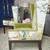 Vintage Anthropologie pair of highback studded chairs 1 thumbnail