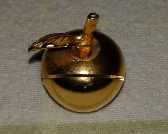 Gold Plated Apple Picture holder 1