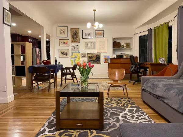 Furnished 1-Bedroom Apt near UC Berkeley, Hospitals, 20 min to SF 1