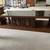 3 wood tables with glass tops: coffee $40 and side tables $40 and $30 2 thumbnail