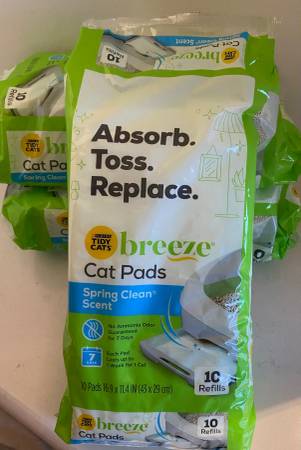 Purina Tidy Cats Breeze One 10 Pack of Pads 1