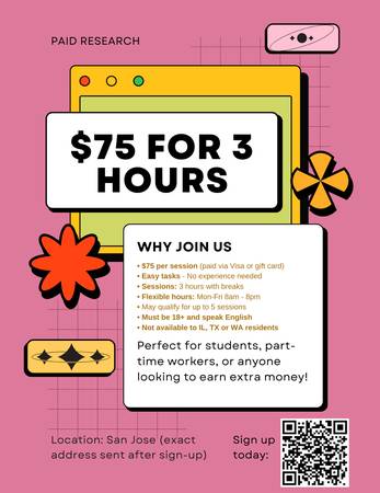 Paid UX Study – Join Us for a Unique Research Opportunity! 1