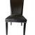 Modern 5-Piece Dining Set  White Faux Marble Table with Black Nailhead Chairs 7 thumbnail