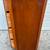 Vintage 1950s Dixie Mahogany Bow-Front Tall Dresser/Chest of Drawers 13 thumbnail