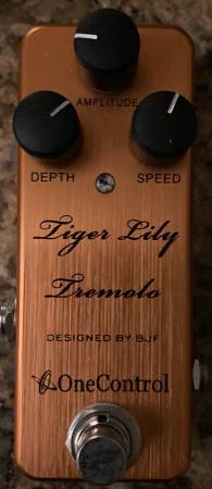 One Control TIGER LILY TREMOLO - musical instruments - by
