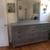 Ethan Allen Painted Gray Dresser with Mirror and Matching Nightstand 4 thumbnail