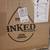 Evans Inked 22 inch bass drum head. SPEAKER ART 2 thumbnail