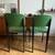 Jean Prouvé inspired Style  Mid century Green and black  Dining Chairs 6 thumbnail