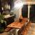 GORGEOUS SOLID WOOD RUSTIC DINING SET WITH 2 BENCHES. SEATS 10 4 thumbnail