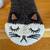 Super Cute Kitty Socks/Slippers, Size Medium 3 thumbnail