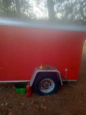 5x8 enclosed U.S. cargo trailer 1