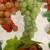 Vintage 12 Piece Artificial Fake Plastic Grapes in Metal Basket 11 thumbnail