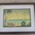 Framed Beach Scene Artwork 17" wall art picture glass tiki hawaii surf 1 thumbnail
