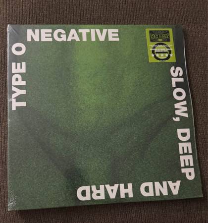 Type O Negative – Slow, Deep and Hard (Rocktober Marbled Vinyl Reissue 1