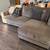 BEAUTIFUL Luxe Gray 95'' 2 Piece Right Arm Facing Chaise Sectional 3 thumbnail