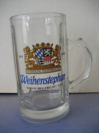 Weihenstephan Signature Dimpled Beer Mug 1