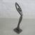 Boris Kramer Vtg "Carpe Diem" Hand Forged Steel Sculpture 9 1/2" Tall 1 thumbnail