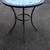Round Metal Base with Mozaki Top TableREDUCED 1 thumbnail