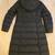 Cole Haan Women Blue Snap Button Quilted Coat Hooded Weatherproof 3 thumbnail