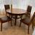 Round Dining Set - 4' round table + 4 chairs 5 thumbnail