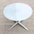 Modern Pearson Lloyd for Coalesse Bob Round Glass Top Occasional Table 9 thumbnail