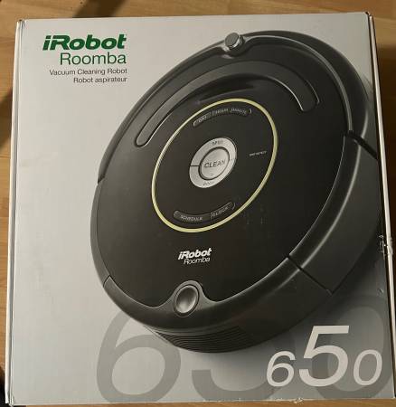iRobot Roomba 650 Vacuum Cleaning Robot - COMPLETE - $45 (San Jose)63471479893377121