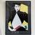 Framed Patrick Nagel "Dumas" Postmodern Art Print 1990 1 thumbnail