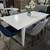 New! White Solid Wood Extendable Dining Table 1 thumbnail