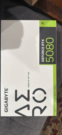 *NEW* GIGABYTE GeForce RTX 5080 AERO OC SFF 16G Graphics Card 1