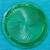 Vintage Green Depression Glass Round 10" Cake Plate. We Ship! 9 thumbnail