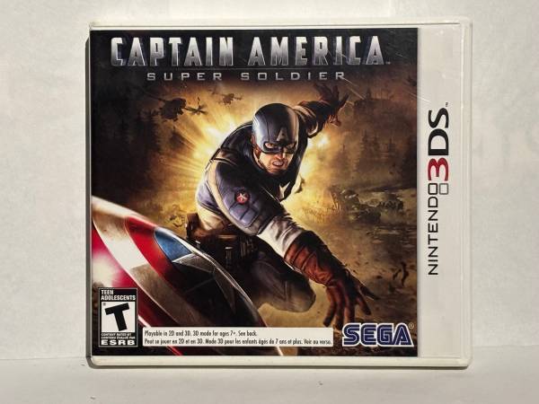 Nintendo 3DS: Captain America: Super Soldier 1